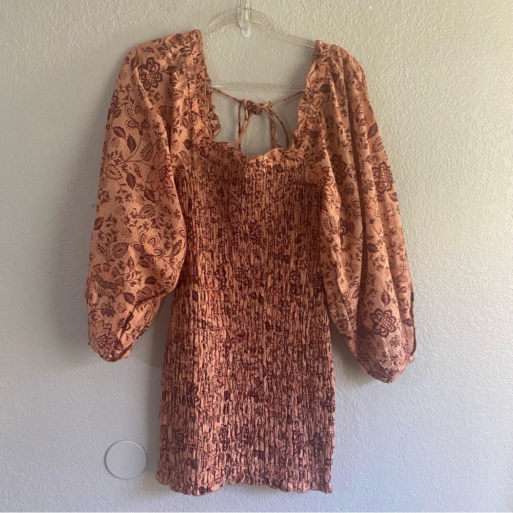 Free People Smock It To Me Mini Dress